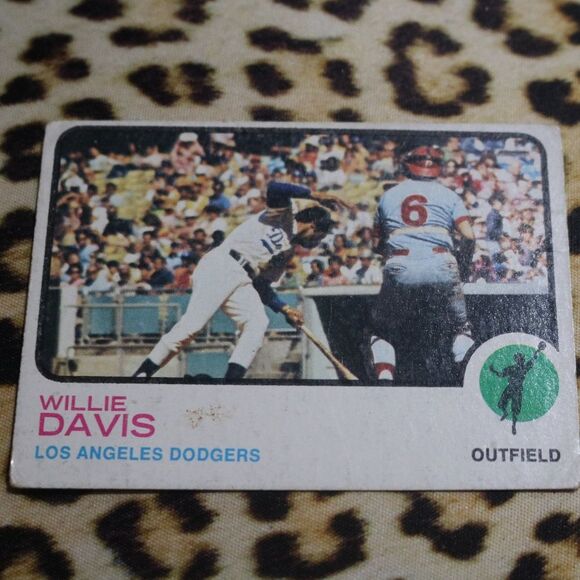 Willie Davis #35 Baseball Card - Picture 1 of 2